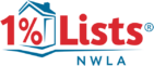 1 Percent Lists NWLA primary logo color large